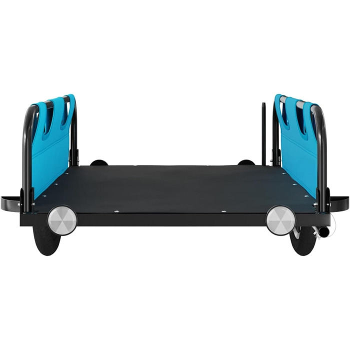 Фahrradanhänger ARKEM: Причіп для велосипеда, корзина для собак, блакитний, Oxford-Gewebe, з кулею