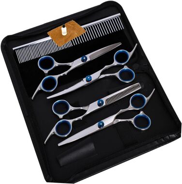 Набір професійних ножиць для грумінгу собак та котів, 6 дюймів, нержавіюча сталь