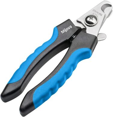 Професійний кусачки для собак та котів, безпечні кусачки для догляду за нігтями, блакитні