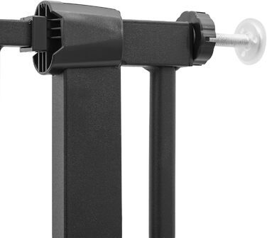 Захист для собак LENDISIY: турнік-загородка, 76-85 см, чорний (150 см)