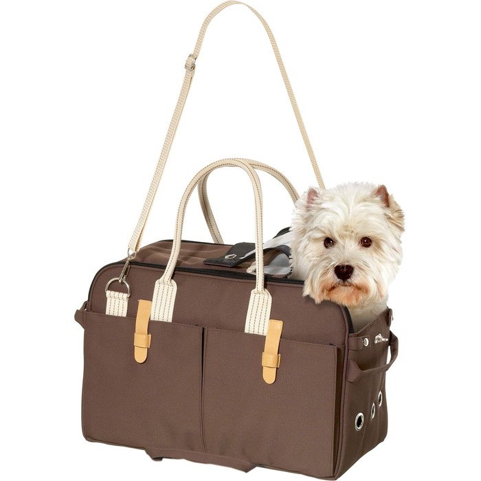 Сумка-шопер Karlie City - велика, 52x25x35 см, коричнева