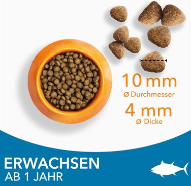 Сухий корм для котів IAMS для дорослих від 1 до 6 років з тунцем, 10 кг