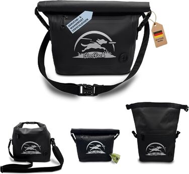 Таліас Лекерліташе – водонепроникна сумка для прогулянок з собакою з відділенням для герметичних відходів – сумка для дресирування собак, яку можна носити через плече або на поясі – сумка для корму та ласощів для собак