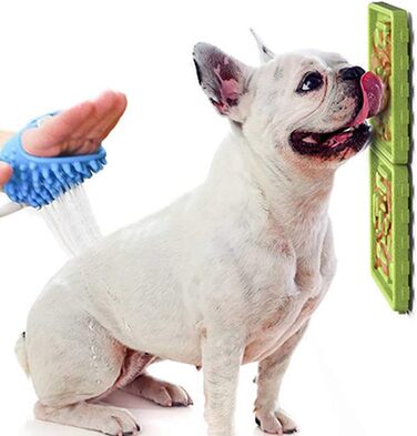 Набір мисок для собак 4 в 1 з уповільненням годування, інтерактивна миска для собак та котів, з присосками (4 шт.)