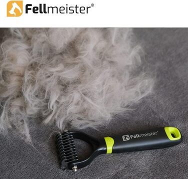 Щітка для підшерстка собак та котів (середня та довга шерсть) | Щітка від ковтунів та спутанного хутра | Інструмент для грумінгу (7 см)