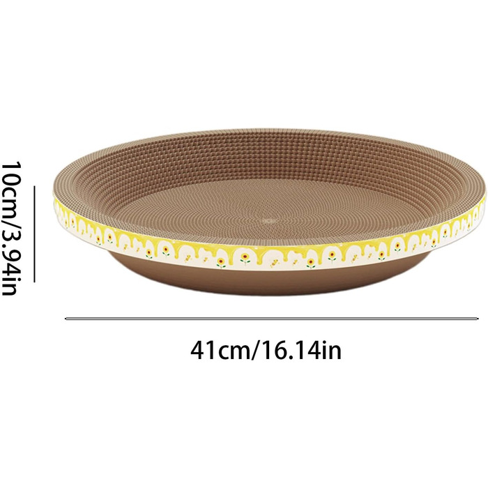 Круглі картонні іграшки-кігтеточки для котів, ліжечко-чаша, картонні когтеточки для кошенят, середніх котів