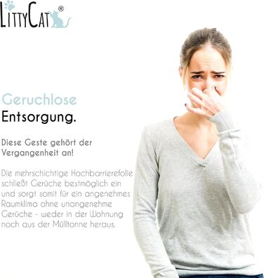 Littycat: Запасні касети для туалету котів, сумісні з оригіналом, 3 шт.