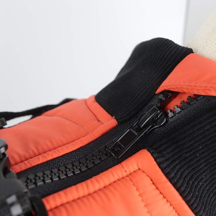 Водонепроникний теплий одяг для собак з інтегрованим шлейкою: тепла жилетка для цуценят та собак середніх розмірів