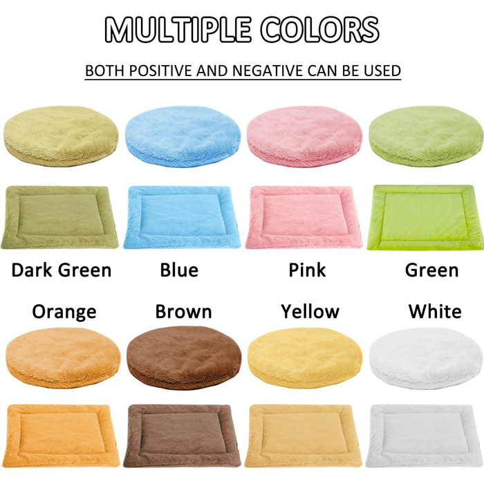 М'яке ліжко для котів та собак, тепле гніздо, ліжко для домашніх тварин, преміум-фланель, двостороннє, оранжевий колір, XL (90 x 75 см)