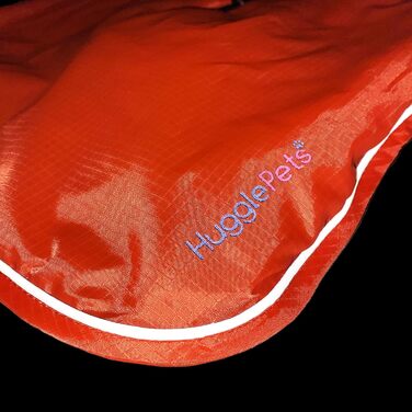 Теплий водонепроникний зимовий одяг для собак Hugglepets Arctic Armour, XS, 30 см, помаранчевий