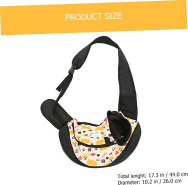 Траплянка для собаки, переноска для цуценят, сумка-переноска для тварин, зелена. Підходить для маленьких собак, котів, подорожей, кемпінгу та прогулянок.