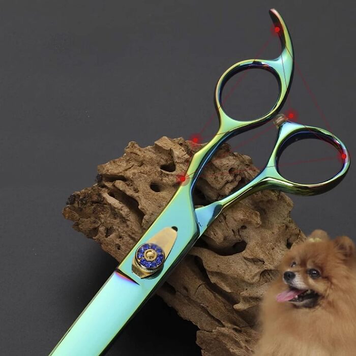 Набір для грумінгу собак та котів: професійні ножиці з нержавіючої сталі