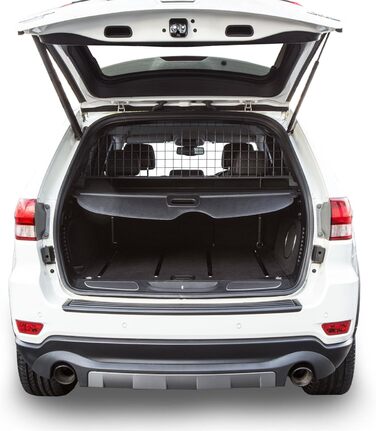 Автомобільна перегородка Travall для Jeep Grand Cherokee (2010-2021), SRT (2011-2020) — багажний захисний роздільник із міцної сталі, перегородка для перевезення тварин і вантажу, індивідуальна під модель