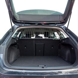 Сітка-перегородка для собак Travall SEAT Leon (2020-), захист багажника, сталева сітка, автоперегородка для собак