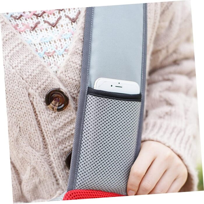 Сумка-переноска для тварин BESPORTBLE, червона, 45x12x30 см - для собак та котів