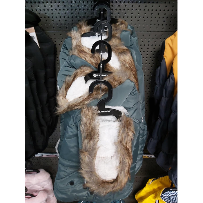 Зимовий теплий накидка для собак Flamingo Kimo – зелений, XXS (30 см), водонепроникний, флісова підкладка, капюшон, липучка, отвір для шлейки