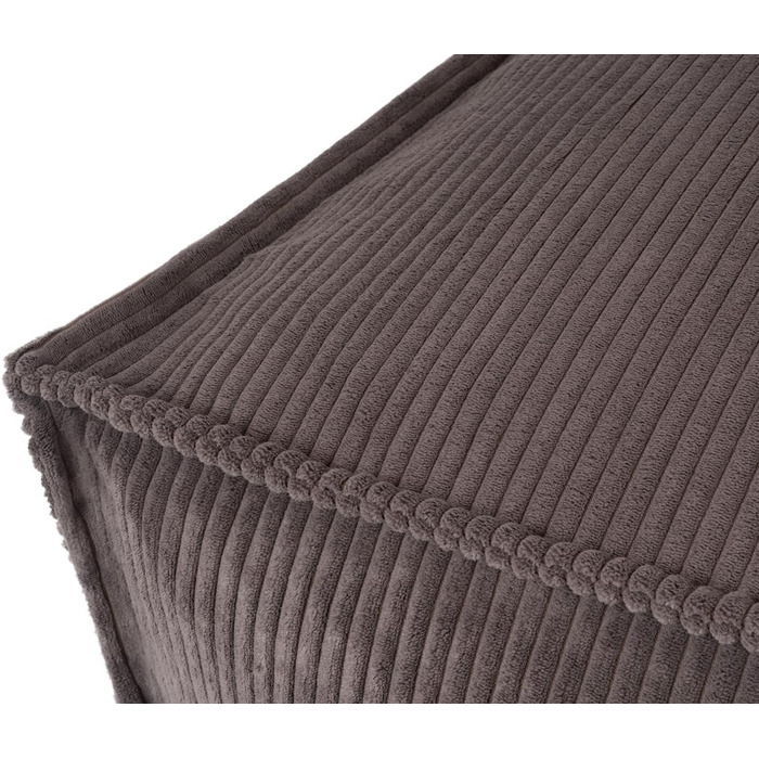 М'яке собаче ліжко Knuffelwuff Lesedi з корду, 120x80 см, коричнево-сірий колір. Знімний, пральний чохол. Підходить для великих, середніх та маленьких собак.