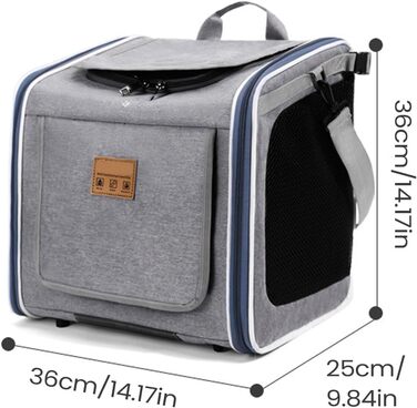 Крісло для собак на велосипед: переносна, складна сумка-кошик для безпечних прогулянок, подорожей та сімейних велопрогулянок з котами