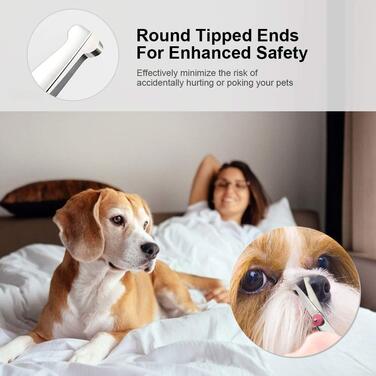 Набір професійних ножиць для грумінгу собак та котів (5 шт.) з безпечними закругленими кінцями. Виготовлені з нержавіючої сталі, для стрижки та витончення шерсті.