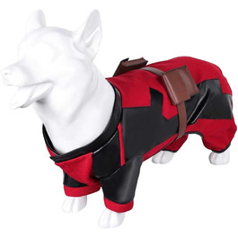 Костюм для собаки, одяг для тварин, Dead Wade, косплей, Хелловін, карнавал, розмір S, червоний