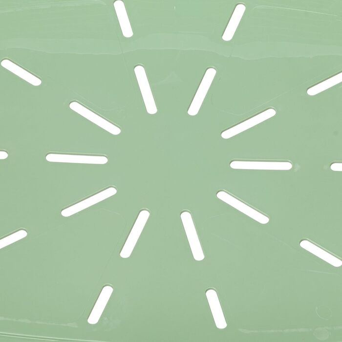 Крізь-ліжко для собак Ferplast Siesta Deluxe, велике, зелене, 84 x 55 x 28,5 см, пластикове, знімний кошик