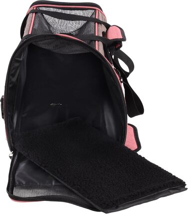 Транспортна сумка для собак та котів Flamingo Xandor Taupe, 48 x 25 x 33 см | Стильна та надійна переноска