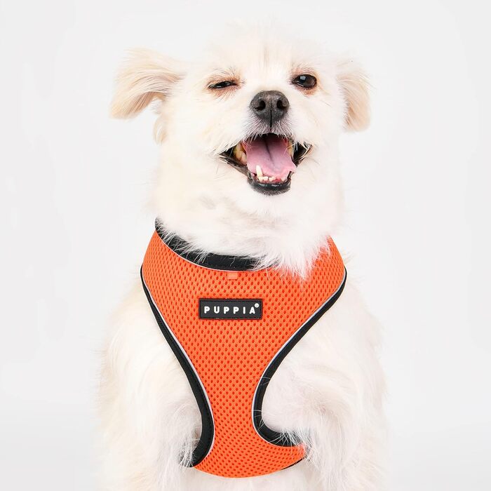М'яка шлея для собак Soft Harness Pro, помаранчева, розмір M