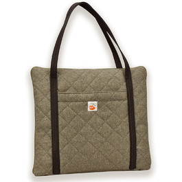 Sleepy Fox® Преміум-дорожнє ліжко для собак - портативний, складаний килимок для годування собак у ресторані з зручними плечовими ременями - красивий та практичний (Новинка! Зшитий стежкою, бежевий, K/M) K/M Новинка! Зшитий стежкою, бежевий