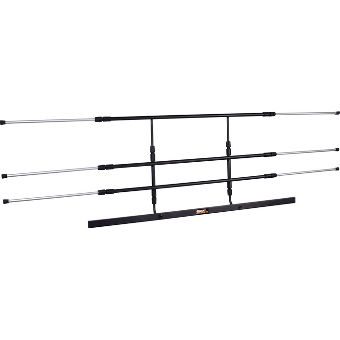 Сітка для багажника автомобіля Dobar® 62200 Walky Guard Plus: універсальна, відкидна, для собак, з нержавіючої сталі, 28-36 x 82-141 см, чорна