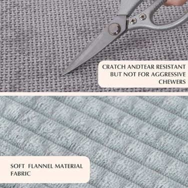 Килимок для собак, миючий, м'який, для маленьких, середніх та великих собак, сірий, 90x70 см (XZ016)