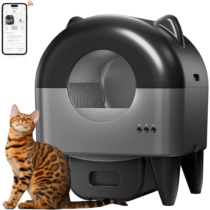 Автоматичний лоток для котів Katzenklo 110л, для кількох тварин, з дезодорацією та додатком