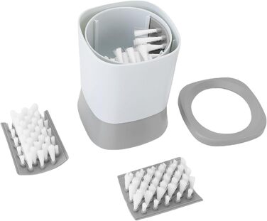 Автоматичний очищувач та масажер для лап собак Asixxsix, USB, 2 швидкості, 360° обертання, для собак малих та середніх порід