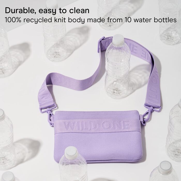 Wild One Лекарлі-мішечок – в'язаний з переробленого матеріалу, чорний