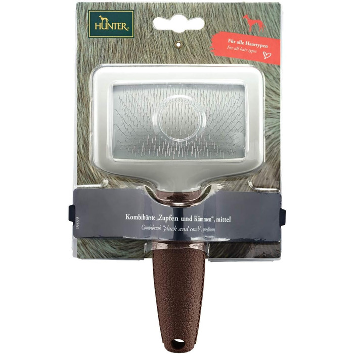 HUNTER SPA щітка-гребінець для грумінгу собак, 21 x 12 см