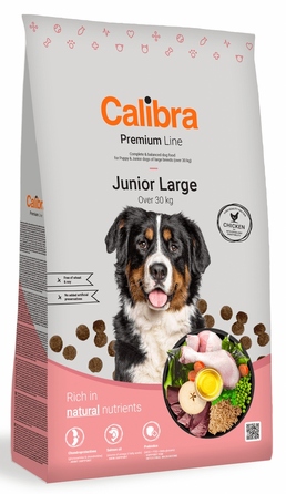 Сухий корм Calibra Premium Junior Large для цуценят великих порід, 12 кг