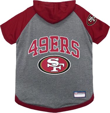 Собачий худі з капюшоном Pets First San Francisco 49ers, розмір M