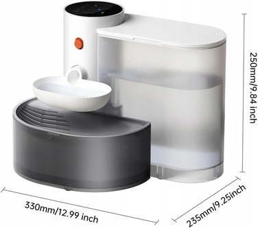 Автоматична фонтан-поїлка для котів, миска з автоматичним подачею води, 3 літри