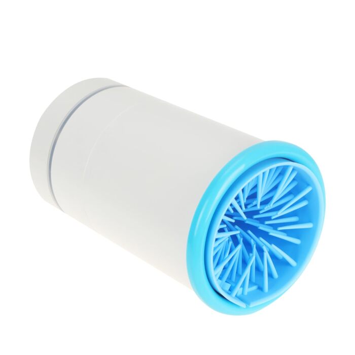 Автоматичний мийник для собак COLLBATH: ротаційний інструмент, червоно-білий, для догляду за шерстю