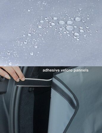 Захисний чохол на сидіння для собак XL (Сірий C) - Водонепроникний, нековзний, універсальний для авто, SUV, пікапів, Jeep, мінівенів