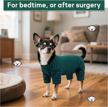 Піжама для собак LETSQK, теплий термокостюм для собак, флісовий халат, еластичний, для прання в машині, крій 