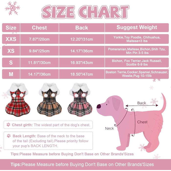 Пуловер для собак з повідком, комплект з D-подібним кільцем, в клітинку, з флісу, одяг для маленьких собак, дівчаток та хлопчиків, зимове халат для домашніх тварин, теплий одяг, теплий халат для собак, осінь, розмір XXS, червоний/подорожний, однотонний (G