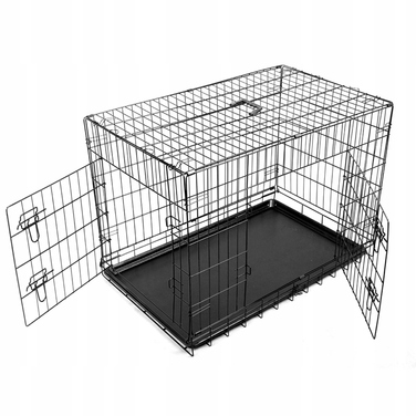 Металева клітка GS для малих собак, 54 x 76 x 61 см