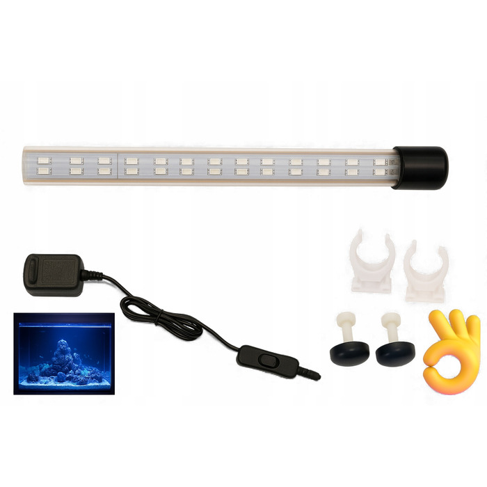 Світлодіодна LED-лампа для акваріума AQUA White 100 см, 20000K