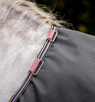 Попону Horseware Amigo Hero Ripstop Lite, 145 см, Shadow/Rose&Navy