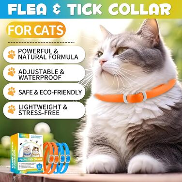 Нашийники для котів Blue & Orange (4 шт., 48 см)