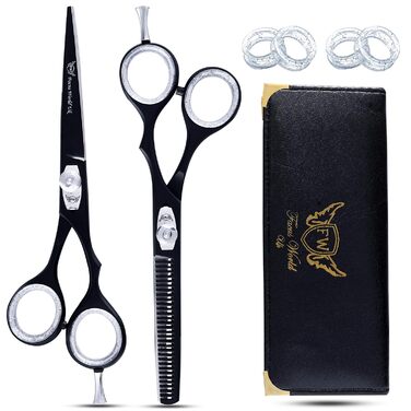 Набір професійних перукарських ножиць 6 дюймів - перукарські ножиці з японської сталі для чоловіків та жінок