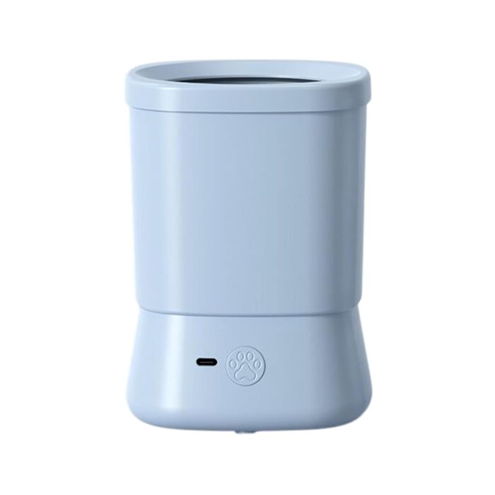 Очищувач лап для собак - портативна щітка, 2 швидкості, вологостійкий, для миття лап та прогулянок, блакитний