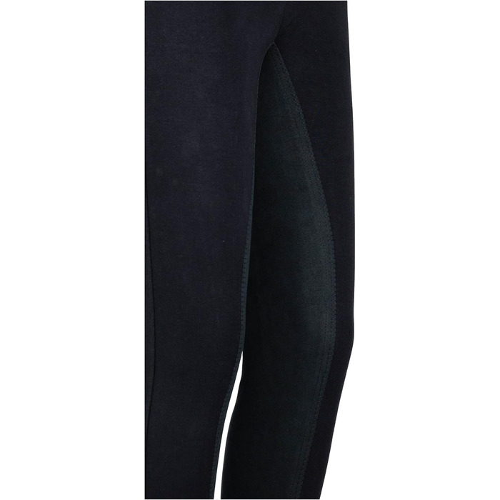 Штани для верхової їзди жіночі RL24 BASICLINE Vollbesatz, чорні