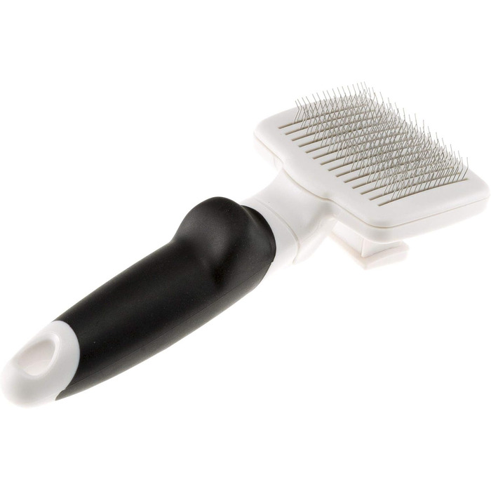 Ferplast Zupfbürste для собак та котів GRO 5767, розмір XS, щітка для вичісування підшерстка, для тварин середньої та довгої шерсті