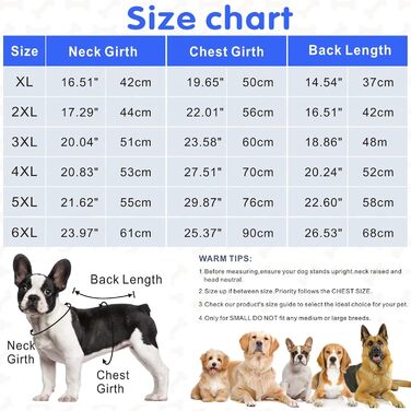 Водонепроникні дощовики для собак, зимові куртки для тварин, дощовики для собак, одяг для собак, світловідбиваючий одяг, жилет для цуценят з отвором для шлейки, для маленьких, середніх та великих собак (Синій, 3XL)